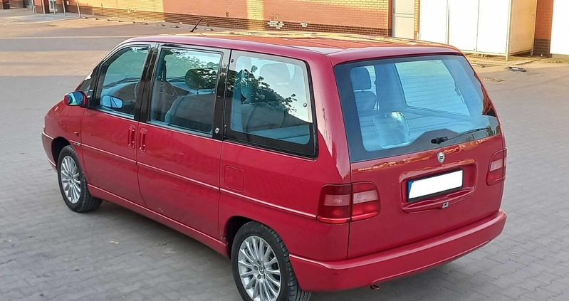 Lancia Zeta cena 8700 przebieg: 225000, rok produkcji 1996 z Radziejów małe 781